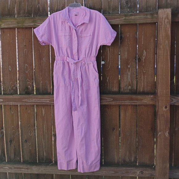 Universal Thread Pink Barbie Jumpsuit Sz. 8 - Picture 2 of 2